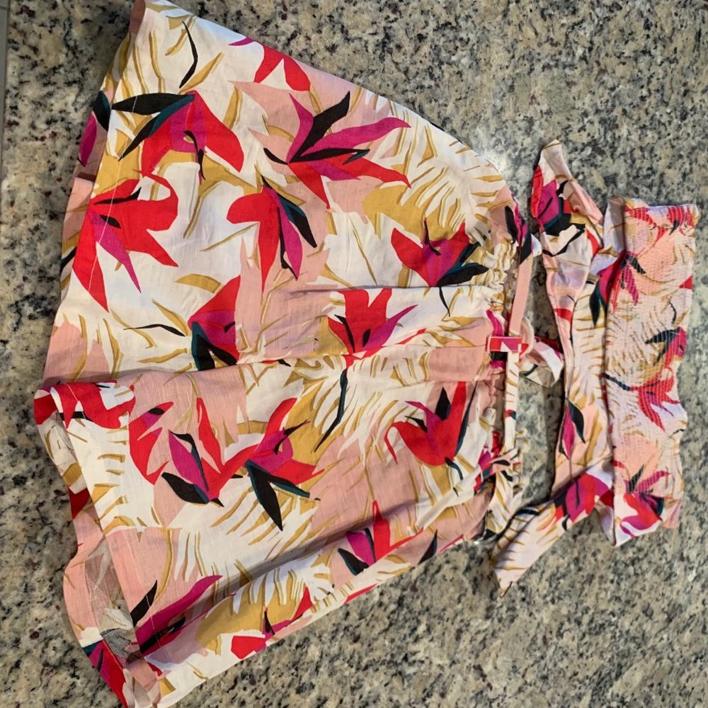 Planet Blue Tropical Floral Pink Set M - Picture 3 of 3